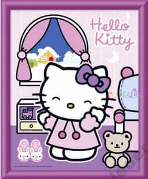 shumee SLIKA HELLO KITTY V SPALNICI OKVIR 25X20