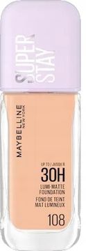 shumee MAYBELLINE Super Stay Lumi Matte tekoči puder za obraz 108 35 ml
