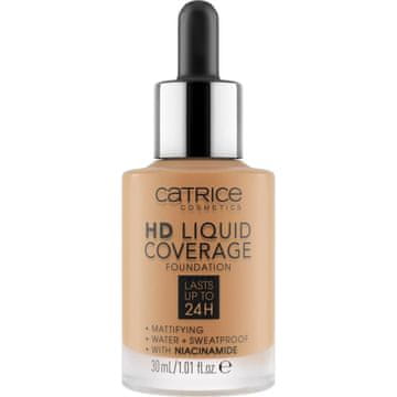 shumee CATRICE HD tekoči matirajoči tekoči puder za obraz 048 Desert Beige 30 ml