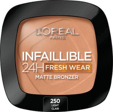 shumee L'Oréal Infallible 24h Fresh Wear bronzer 250 Light 9 ml