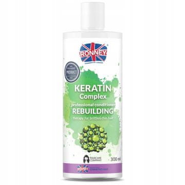 shumee RONNEY Keratin Complex obnovitveni balzam za suhe in krhke lase 300 ml