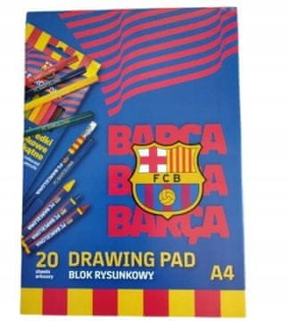 shumee Bela risalna blazinica A4 20 listov BARCELONA Astra