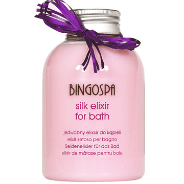 shumee BINGOSPA Silk Elixir svilnati eliksir za kopel 500 ml