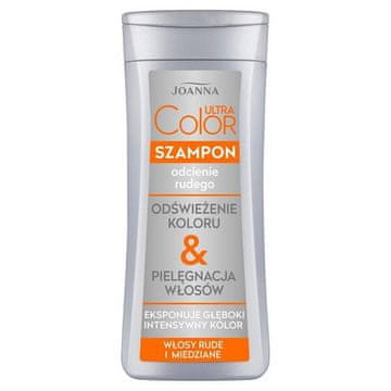 shumee JOANNA Ultra barvni šampon za rdeče lase 200 ml