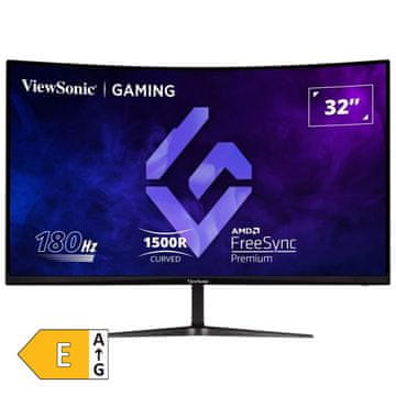 Viewsonic VX3218-PC-MHD 81,28cm (32") FHD VA 180Hz DP/HDMI FreeSync HDR10 ukrivljen gaming monitor