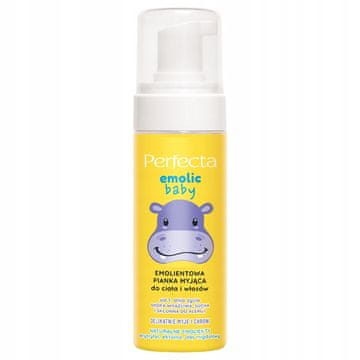 shumee DAX Perfecta Emolic Baby čistilna pena za telo in lase 160 ml