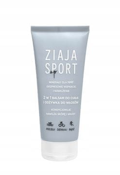 shumee ZIAJA Sport Up 2v1 balzam za telo in lase 200 ml