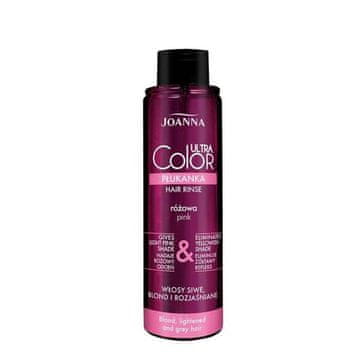 Joanna JOANNA Ultra Color izpiranje za lase roza 150 ml