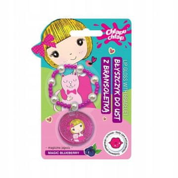 shumee ESTETICA Chlapu Chlap bleščilo za ustnice z zapestnico Magic Berry 1,5 g