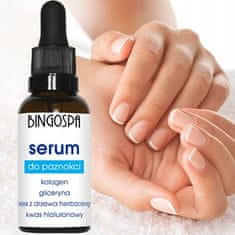 shumee BINGOSPA kolageni serum za regeneracijo in rekonstrukcijo nohtov 30 ml