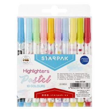 shumee Pastelni markerji Starpak, 10 barv
