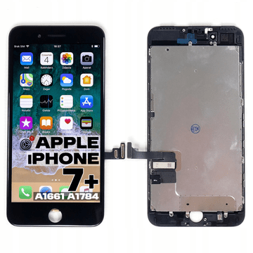 shumee PREMIUM zaslon za Apple iPhone 7 Plus črne barve