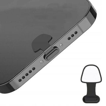 shumee Pokrovček proti prahu za polnilni priključek USB tipa C, samolepilni priključek tipa C 3M