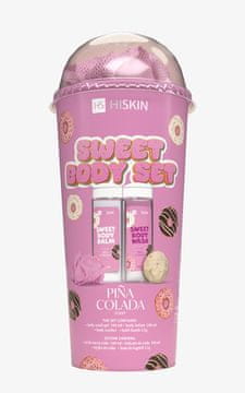 shumee HISKIN Komplet za telo Sladki komplet za kopel [balzam + gel + žogica + krpica] Pina Colada