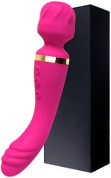 shumee ŽENSKI VIBRATOR ZA MASAŽO KLITORISA, DVOSTRANSKI SEKS NAPRAVA Z PREMIČNO GLAVO - 76428640