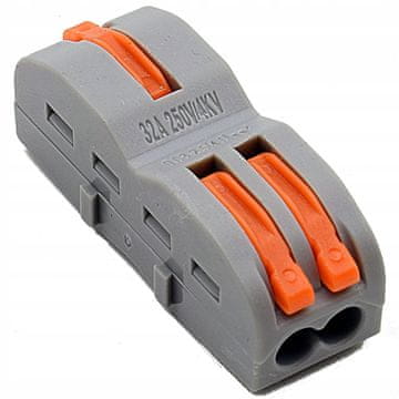 shumee HITRIČNI SPOJ ZA KABLE 1x2 0,08-4 mm2 1 kos.