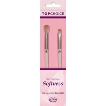 TOP CHOICE Komplet čopičev za senčila za oči TOP CHOICE Softness