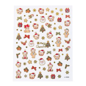 shumee Samolepilne božične nalepke za nohte 3556