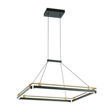 Italux LED viseča svetilka 44W MERLOT PND54638S44W3KBKGD Italux