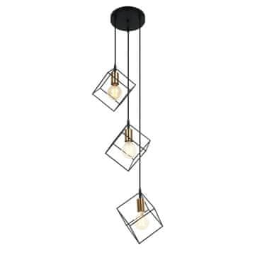 Italux Viseča svetilka Morestel MDM42443 BKBRO Italux