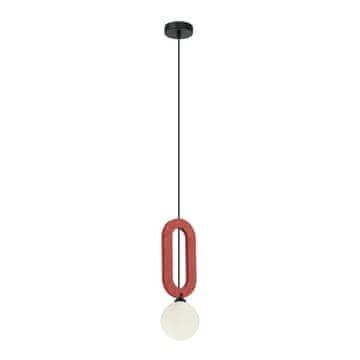 Italux Viseča svetilka MASSO PND598391RED Italux