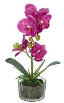 shumee ORHIDEJA UMETNO CVETJE V PREMIUM LONCU