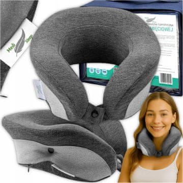 shumee POTNIŠKA BLAZA ZA TURISTIČNI VRATNI VZGLAVNIK ZA SPOMIN V AVTOMOBILU