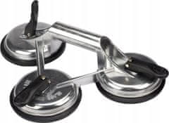 shumee Aluminijast prisesek za steklo, trojni, 120 mm