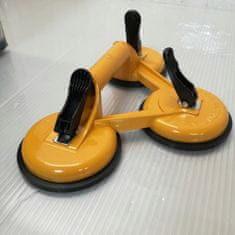 shumee Aluminijast prisesek za steklo, trojni, 120 mm