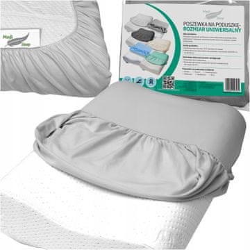 shumee PREVLEKA ZA ORTOPEDSKO KONFIGURIRANO SPOMINSKO BLAZINO UNIVERZALNA SIVA