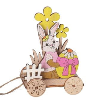 shumee LESENA OKRASNA FIGURA VELIKONOČNEGA ZAJČKA