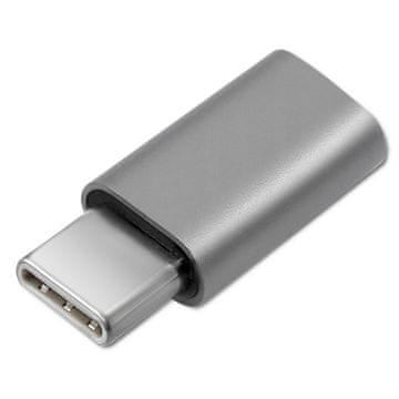 Qoltec adapter USB-C 3.1 | Micro USB | MHL | aluminij