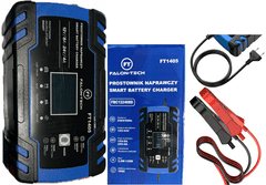 shumee Polnilec baterij Falon-Tech s funkcijo popravila 12V-8A / 24V -4A