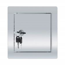 shumee INŠPEKCIJSKA VRATA 20x40 Z ZAKLJUČNICO, NERJAVEČE