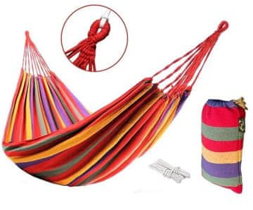 shumee MOČNA VRTNA VISEČA MREŽA XXL GUGALNICA + VREČA 200X150