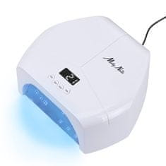 shumee Molly Nails UVLED svetilka za nohte 298W za hibridne lake, gele in akrilne gele, bela BQL8