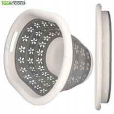 shumee ZLOŽLJIVA SILIKONSKA KOŠARA ZA PERILO VELIKA ZLOŽLJIVA SILIKONSKA POSODA 25 L