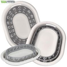 shumee ZLOŽLJIVA SILIKONSKA KOŠARA ZA PERILO VELIKA ZLOŽLJIVA SILIKONSKA POSODA 25 L