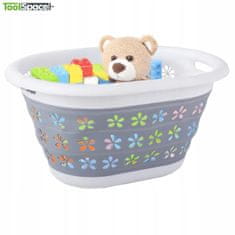 shumee ZLOŽLJIVA SILIKONSKA KOŠARA ZA PERILO VELIKA ZLOŽLJIVA SILIKONSKA POSODA 25 L