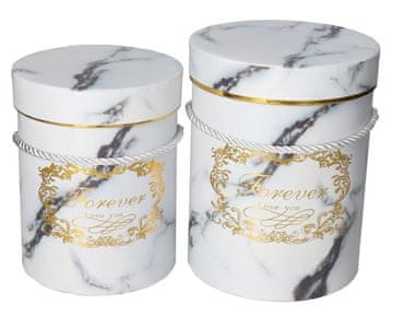 shumee DARILNA DEKORACIJA ZA ŠKATLO ZA CVETJE 2 KOS