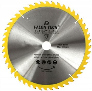 shumee Karbidno žagin list za les 255x30 mm 40T Falon-Tech PRO