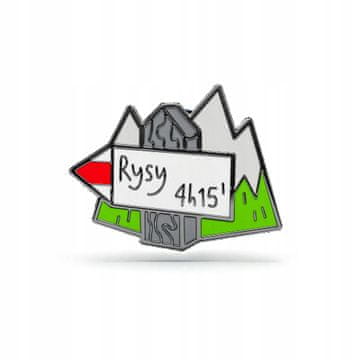 shumee Značka PINETS Zbirka Poljske gore Značka Rysy