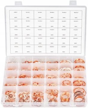 shumee KOMPLET BAKRENIH PODLOŽK IN TESNIL IZ BAKRENEGA MEHANIZMA 580 kosov