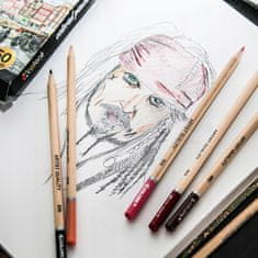 shumee ARTISTIQ PROFESIONALNI KOMPLET ZA SKICIRANJE, RISANJE IN BARVANJE 96 v 1