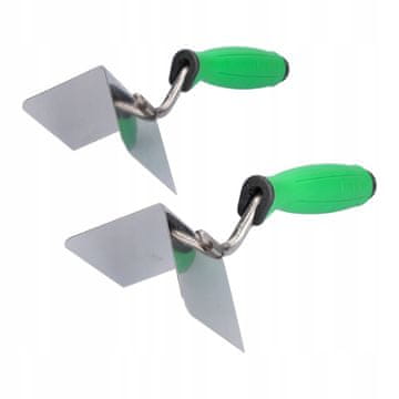 shumee Kotna gladilka 80*60 iz nerjavečega jekla, gumijast ročaj