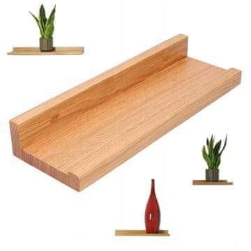 shumee Hrastova polica 10x30cm