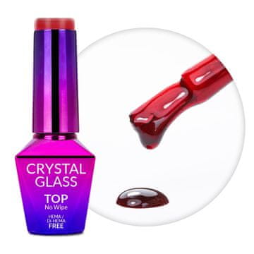 shumee Barvit nadlak brez brisanja Crystal Glass Molly Nails Red HEMADiHEMA Free 10g