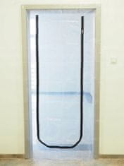 shumee Vrata za prah s ključavnico 220x120cm TIP-U