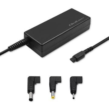 Qoltec specializirani napajalnik za Samsung Sony 65W | SmartPlug | 3 vtiči | + napajalni kabel