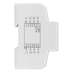 Qoltec Trifazni elektronski števec | Števec porabe energije za DIN letev | 400 V | 100 A | LCD | 4P